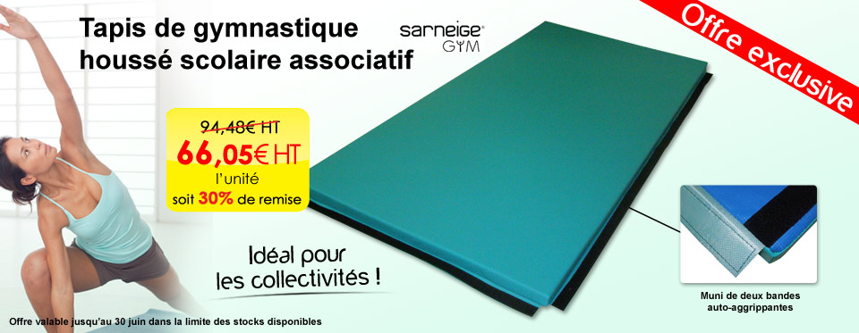 Tapis houssé scolaire associatif