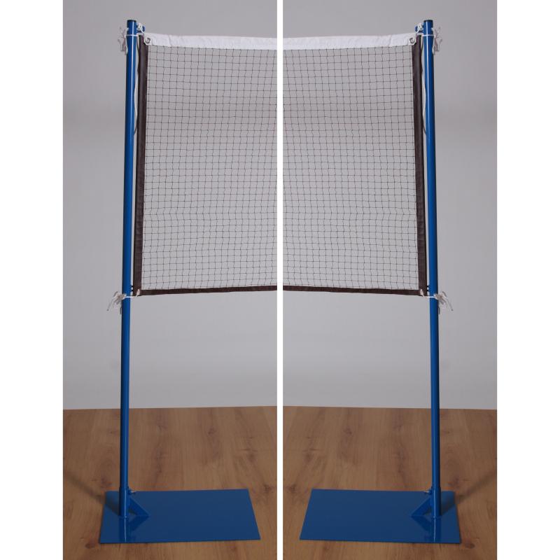 Paire poteaux badminton demontables eco - Badminton - METALUPLAST- Clubs - Entreprises - Collectivités - Associations