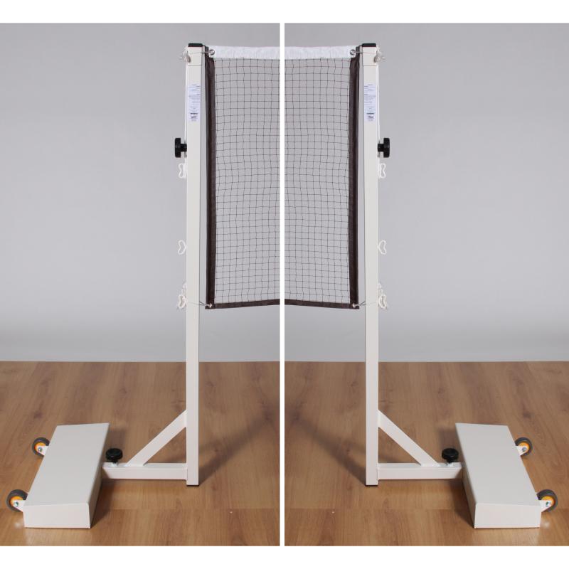 Paire poteaux badminton compétition ffba - Badminton - METALUPLAST- Clubs - Entreprises - Collectivités - Associations