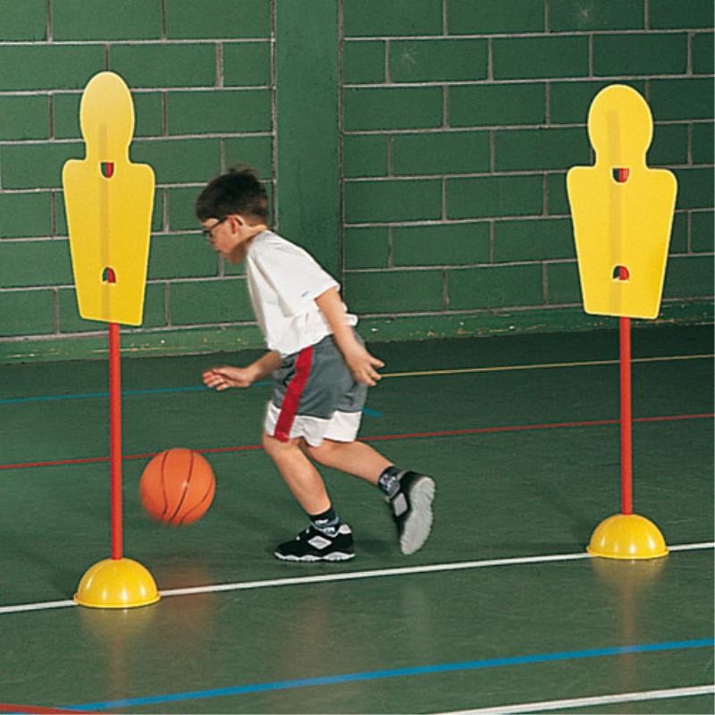 Mannequin basket d'opposition buste jalon socle - Basket-ball - SPORTIFRANCE- Clubs - Entreprises - Collectivités - Associations