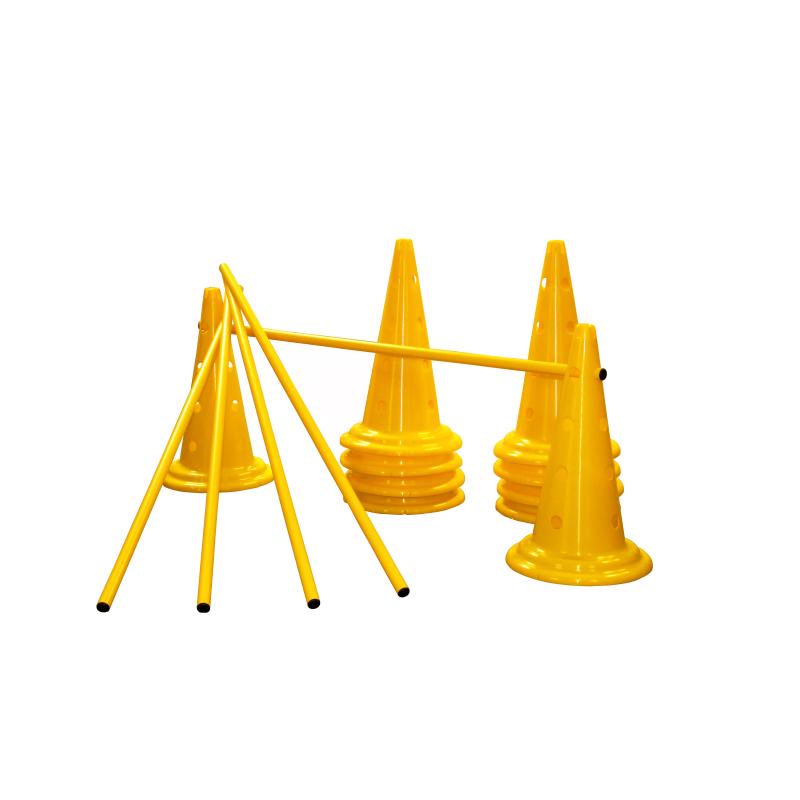 Lot de 5 mini-haies sport 50 cm - Matériel entrainement - CSY PLASTIQUE- Clubs - Entreprises - Collectivités - Associations