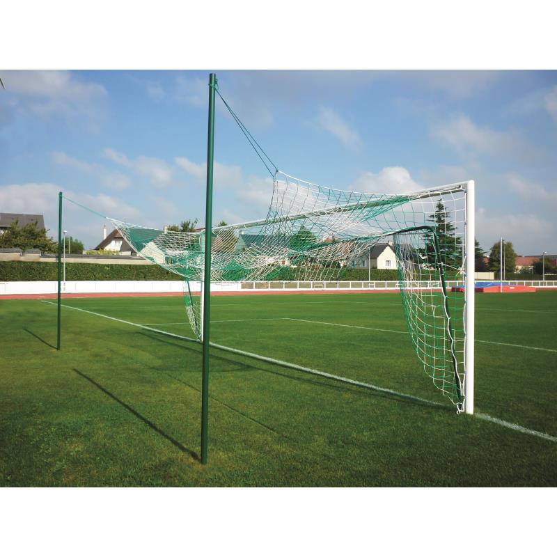 Paire de systeme de relevage du filet pour but de football a 8 - Football - METALUPLAST- Clubs - Entreprises - Collectivités - Associations