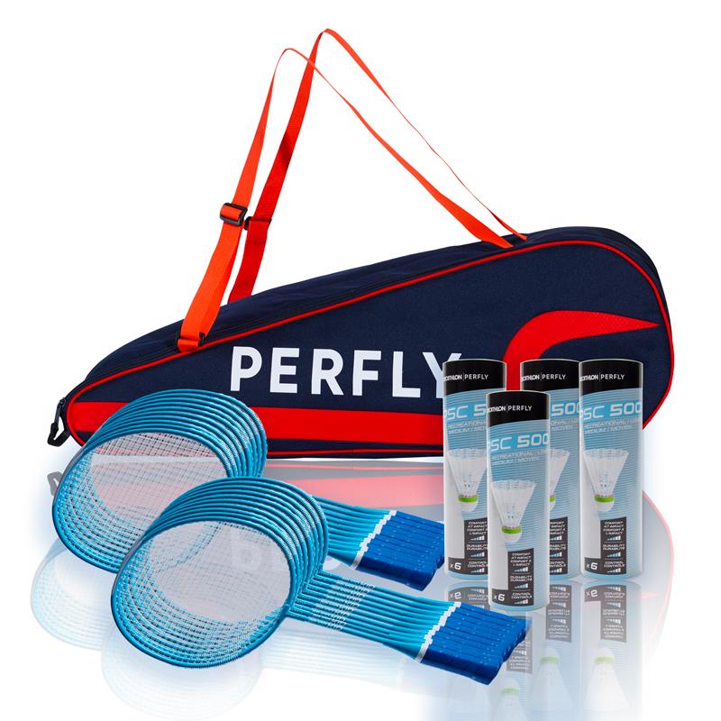 Kit D’entraînement De Badminton Automatique – Réglable, Avec 2 Raquettes, 3 Volants, Crochets Sans Trace