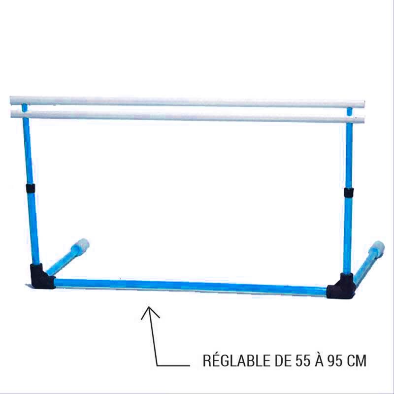 Haie plastique démontable réglable 55 à 95cm - Matériel entrainement - CSY PLASTIQUE- Clubs - Entreprises - Collectivités - Associations