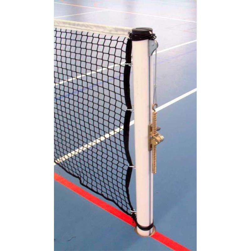 Paire poteaux tennis ronds alu - Tennis - METALUPLAST- Clubs - Entreprises - Collectivités - Associations