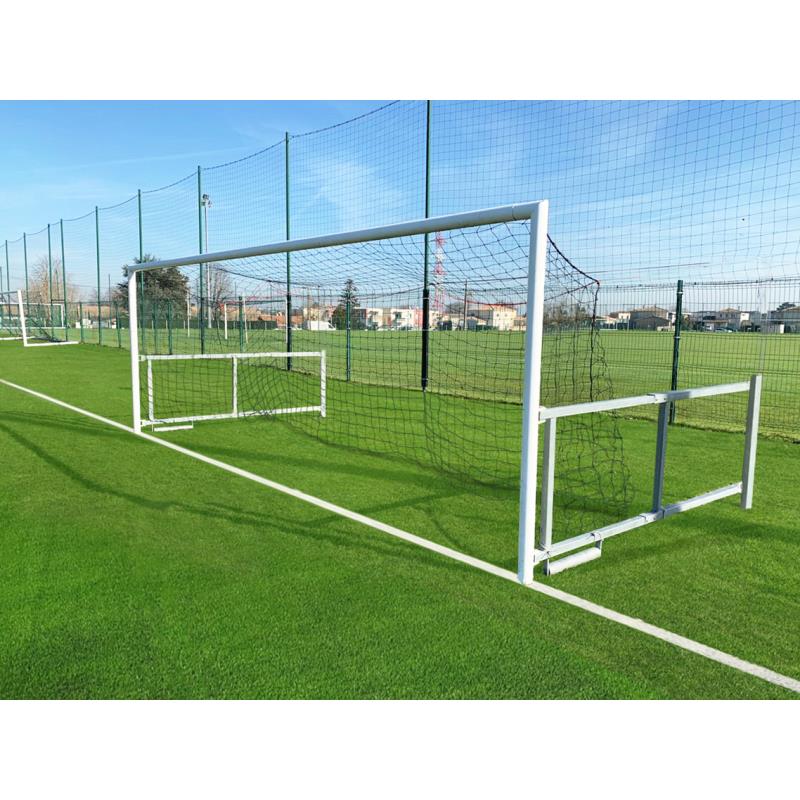 Rrande But De Football Pliable - Tailles 180/240/365 Cm - Avec Sac De Transport Et Échelle D'Agilité, Cage Stable Pour Adultes Et Enfants