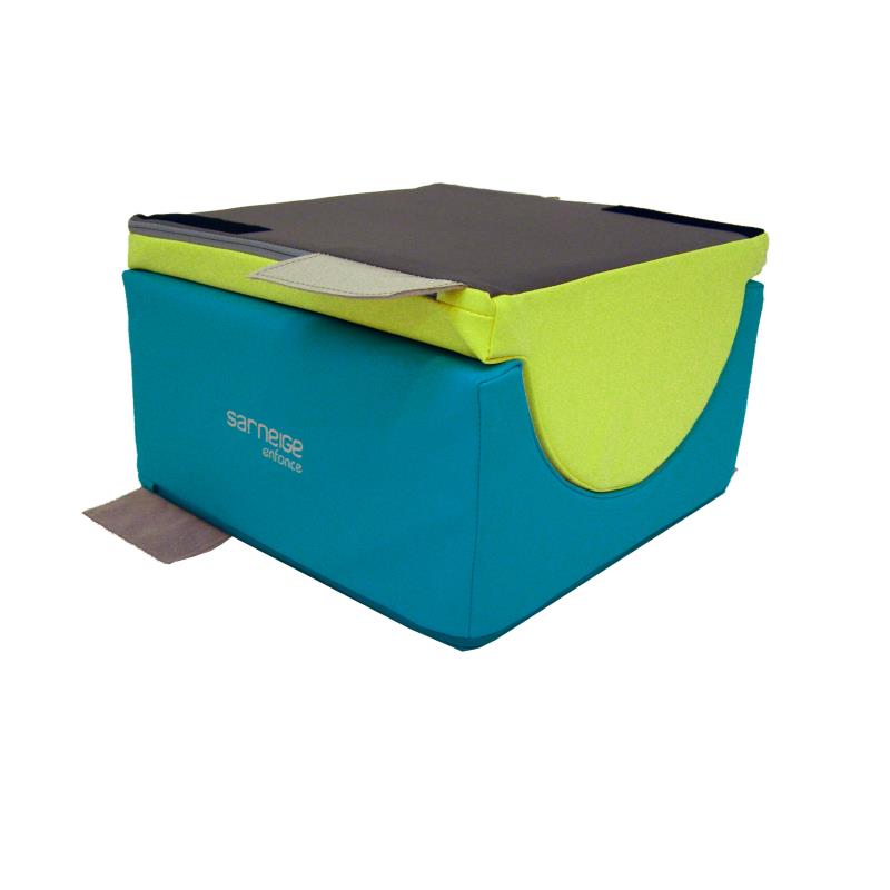 Boite à vague module mousse kiwi turquoise - Baby gym - Sarneige- Clubs - Entreprises - Collectivités - Associations