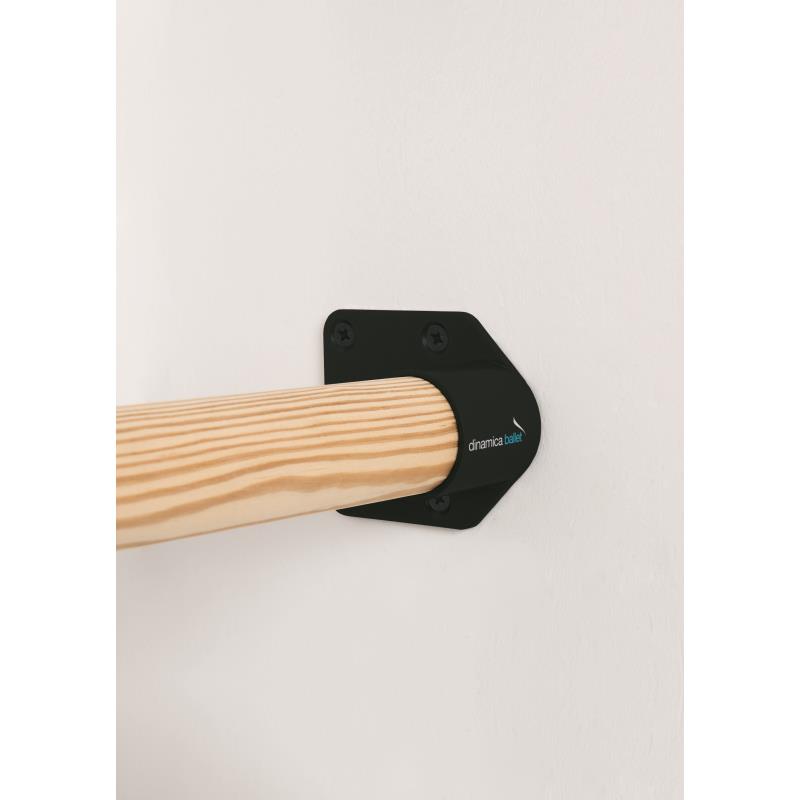 Console murale barre danse dinamica ballet - twist noire - Danses - Dinamica Ballet- Clubs - Entreprises - Collectivités - Associations