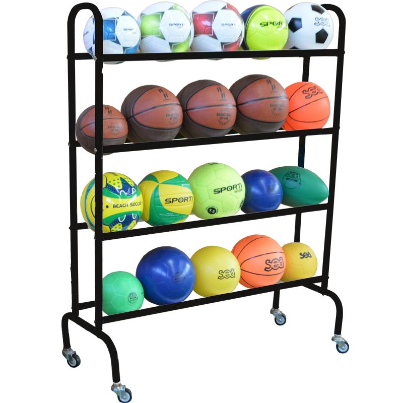 Rack a ballons (16 ballons) - Rangement matériel - SPORTIFRANCE- Clubs - Entreprises - Collectivités - Associations
