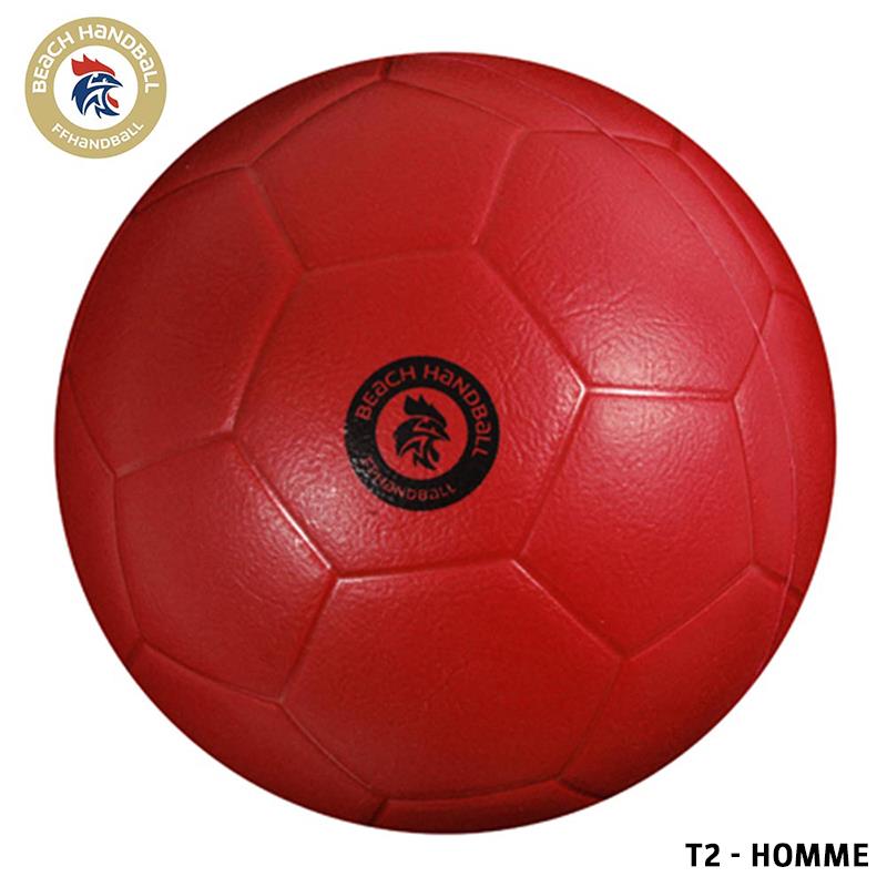 Ballon beach homme t2 rouge - Handball - ROTOTECH-PLASTICO- Clubs - Entreprises - Collectivités - Associations
