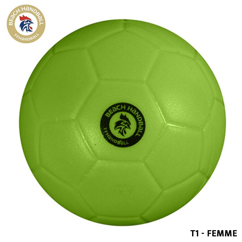 Ballon beach handball d'entrainementballon beach femme t1 vert - Handball - ROTOTECH-PLASTICO- Clubs - Entreprises - Collectivités - Associations