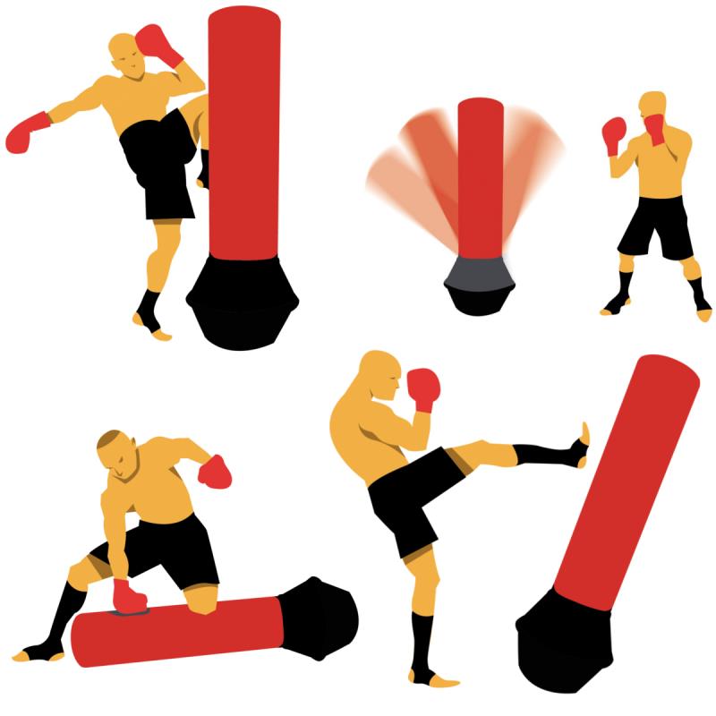 Aktivbag sac culbuto - Boxe - METAL BOXE- Clubs - Entreprises - Collectivités - Associations