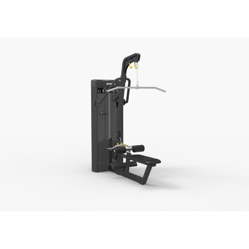 Machine de musculation dos - spirit pull down / low row sp-4332 noir - Appareils de Musculation - SPIRIT- Clubs - Entreprises - Collectivités - Associations