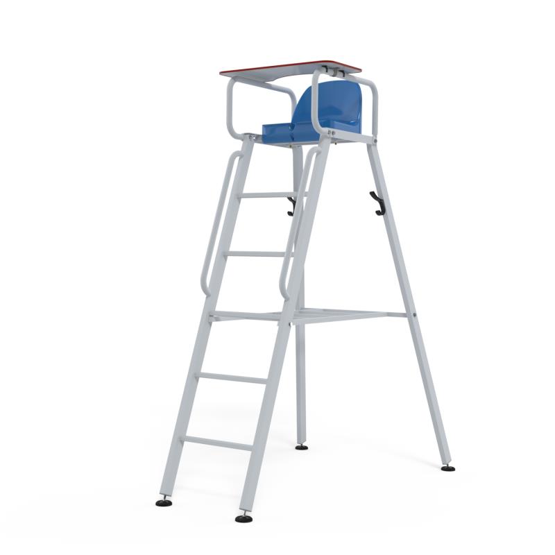 Chaise d'arbitre premium en aluminium peinte - Tennis - SODEXSPORT- Clubs - Entreprises - Collectivités - Associations