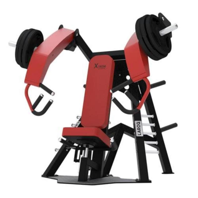 Machine de musculation pectoraux horizontaux convergent - laroq bxt51 noir - Appareils de Musculation - LAROQ- Clubs - Entreprises - Collectivités - Associations