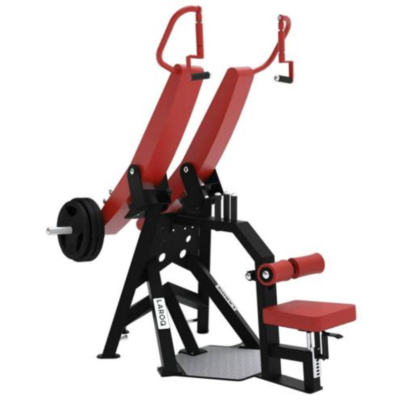 Machine de musculation tirage vertical convergent - laroq bxt50 noir - Appareils de Musculation - LAROQ- Clubs - Entreprises - Collectivités - Associations