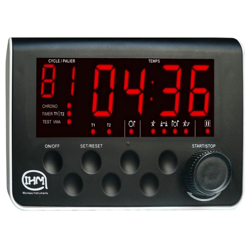 Chronomètre minuteur double timer / test vma - Montres, Capteurs, Chronos - Moineau Instruments- Clubs - Entreprises - Collectivités - Associations