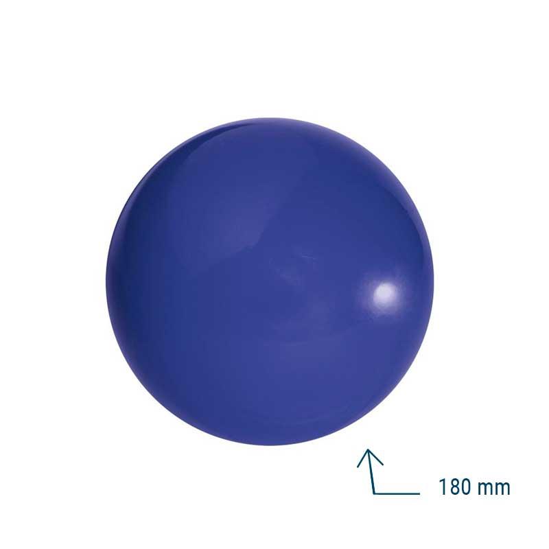 Balle scolaire lisse bleu 180 mm - Baby gym - ROTOTECH-PLASTICO- Clubs - Entreprises - Collectivités - Associations
