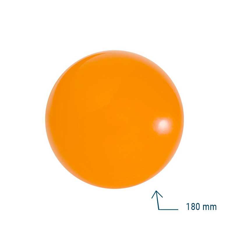 Balle scolaire lisse jaune 180 mm - Baby gym - ROTOTECH-PLASTICO- Clubs - Entreprises - Collectivités - Associations