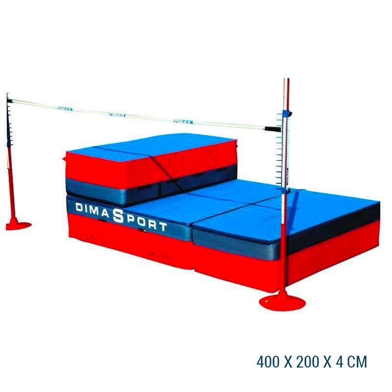 Sautoir de saut en hauteur repliable en 3 parties 400x200x4 - Saut - Dimasport- Clubs - Entreprises - Collectivités - Associations