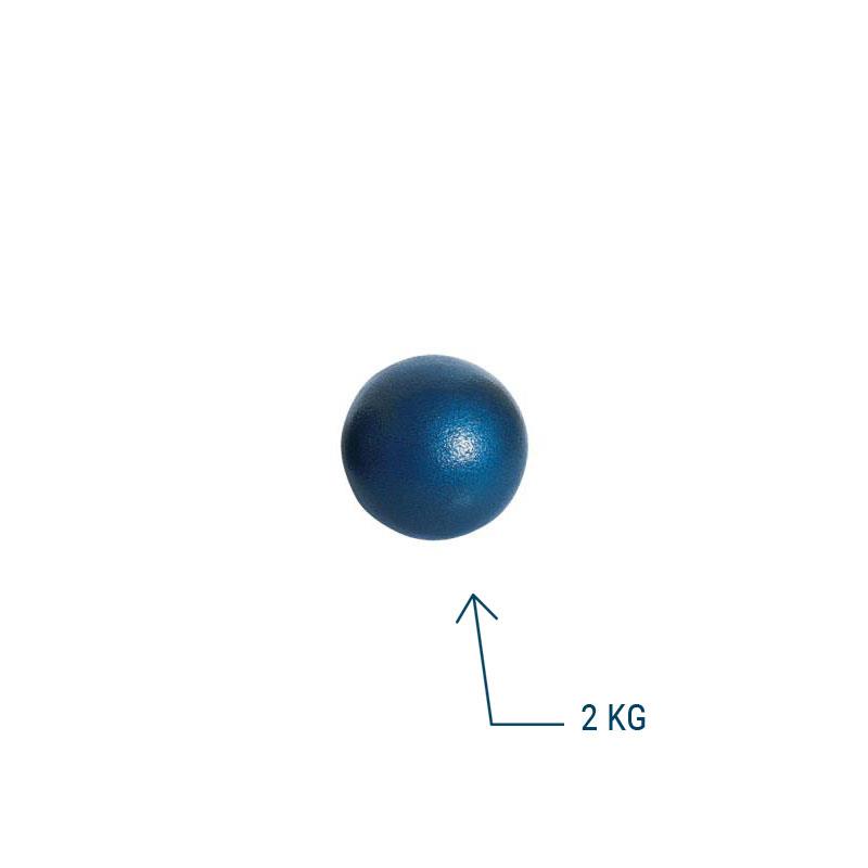 Poids athlétisme scolaire 2kg - Lancer - MEGAFORM- Clubs - Entreprises - Collectivités - Associations