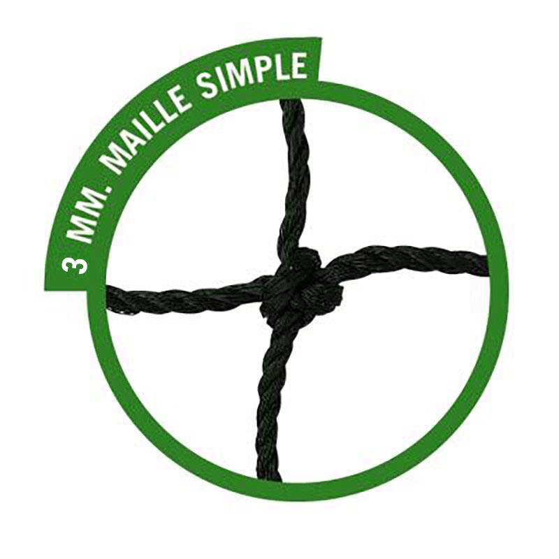 Filet de foot a 11 maille simple 3mm transportable - Football - SPORTIFRANCE- Clubs - Entreprises - Collectivités - Associations