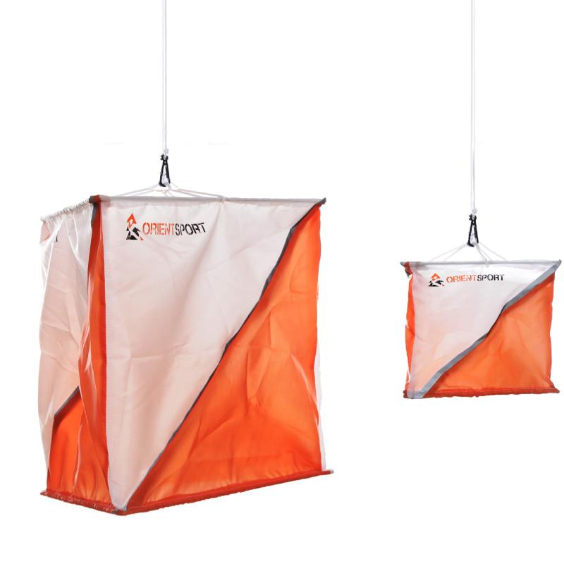 Lot de 5 balises course d orientation reflechissantes 15x15 cm - Course d'orientation - Orientsport- Clubs - Entreprises - Collectivités - Associations