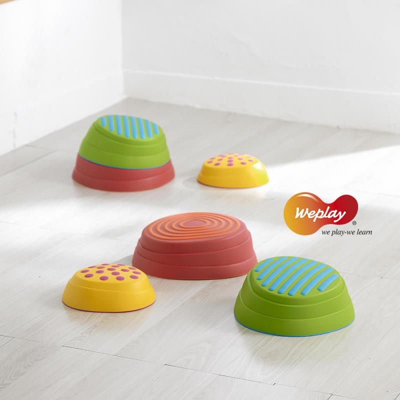 Lot de 6 pierres de rivière multicolores - WePlay