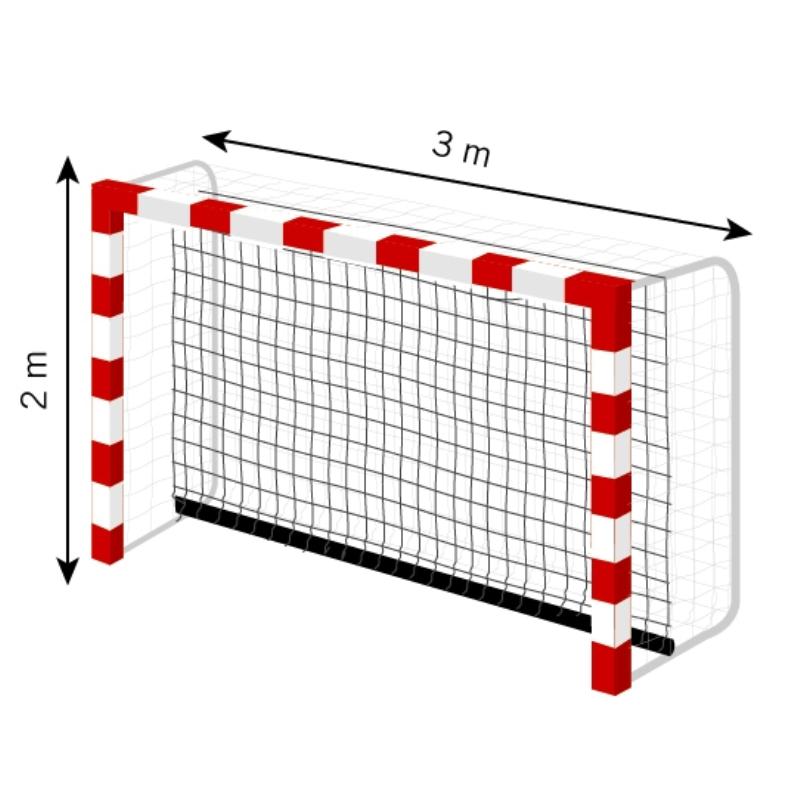 Paire de filets de but de handball amortisseurs entrainement - Handball - SPORTIFRANCE- Clubs - Entreprises - Collectivités - Associations