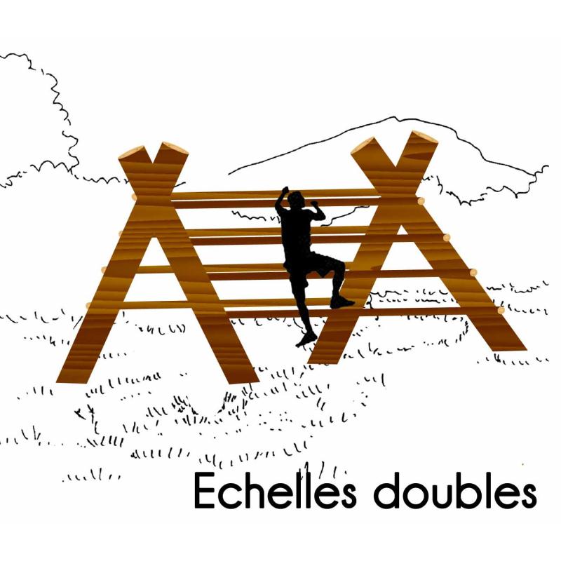 Echelle double - echauffement parcours de sante - Fitness Extérieur - LOISIRS AMENAGEMENTS- Clubs - Entreprises - Collectivités - Associations
