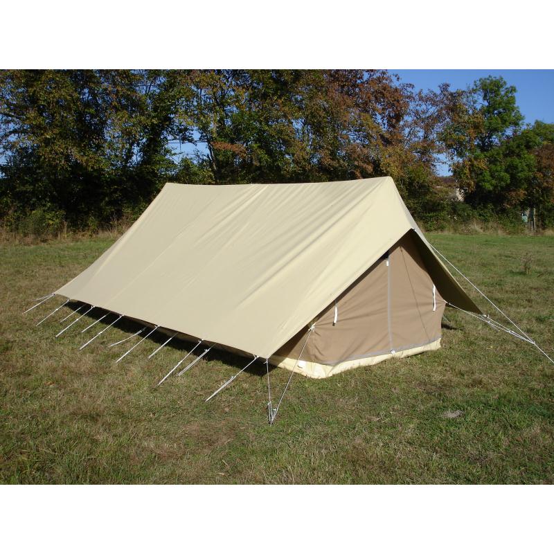 Tente canadienne patrouille 8 luxe - Camping - Bivouac - Trigano- Clubs - Entreprises - Collectivités - Associations