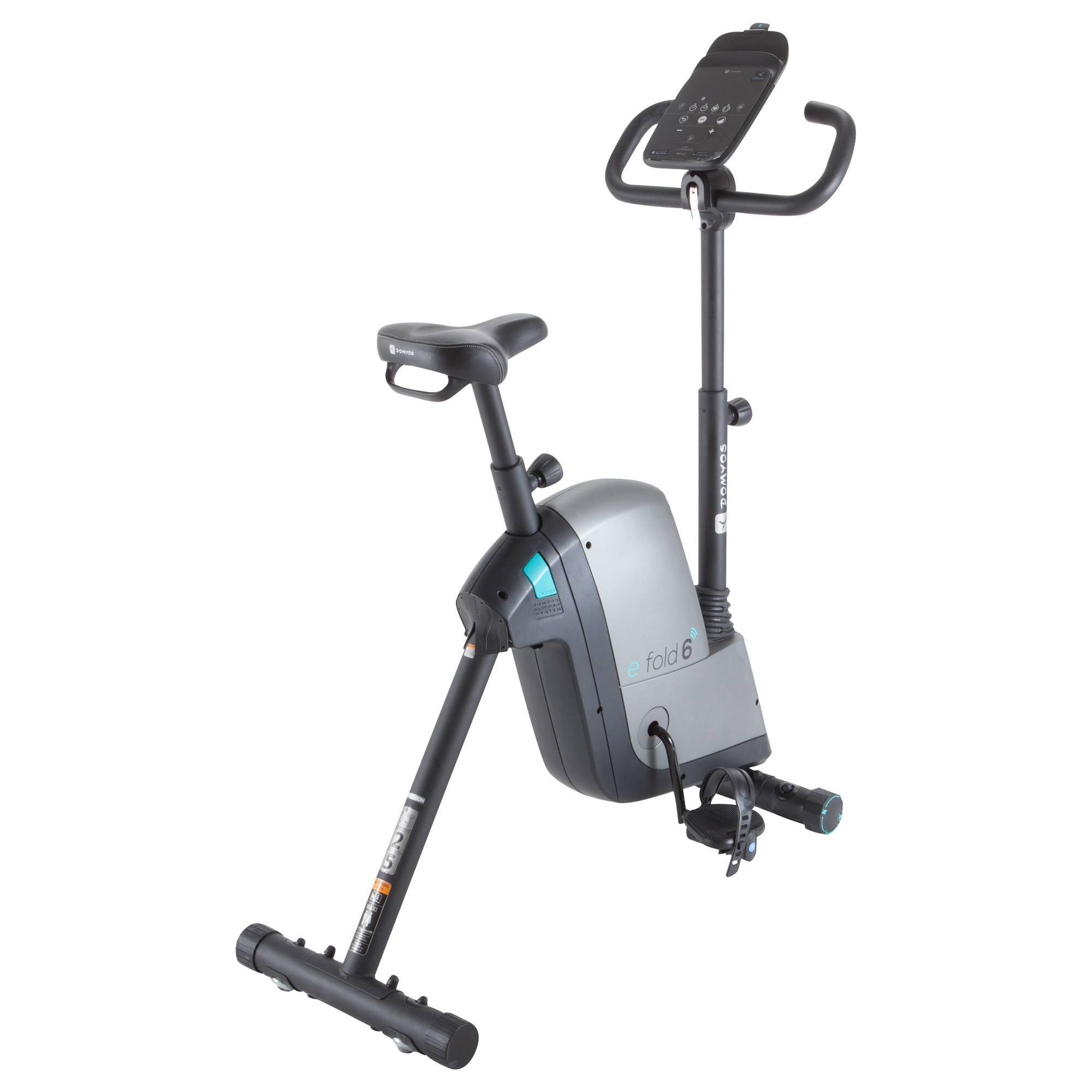 1h De Velo D'appartement Par Jour Calories Velo d'appartement E FOLD, compatible application E CONNECTED* - Clubs