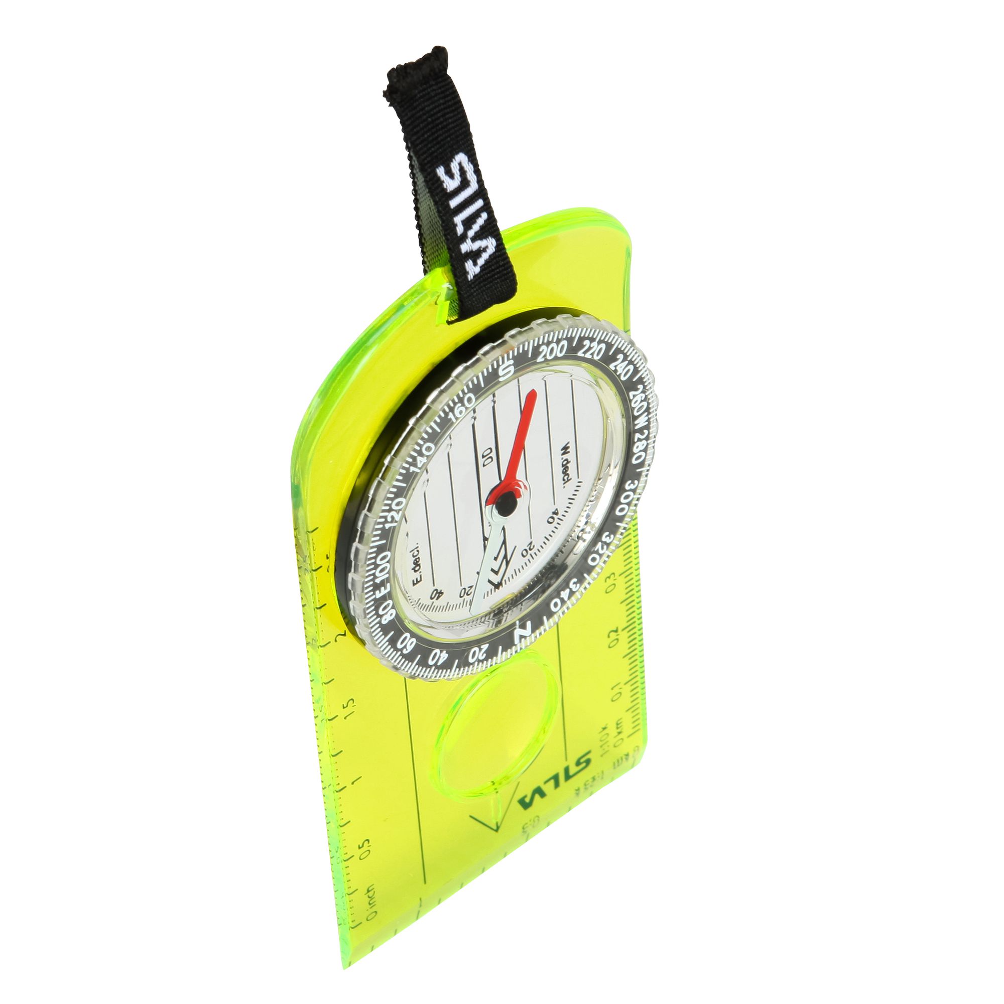 Silva Boussole Explorer Pro - Boussole De Randonnée Professionnelle Avec Loupe Et Ajusteur De Déclinaption