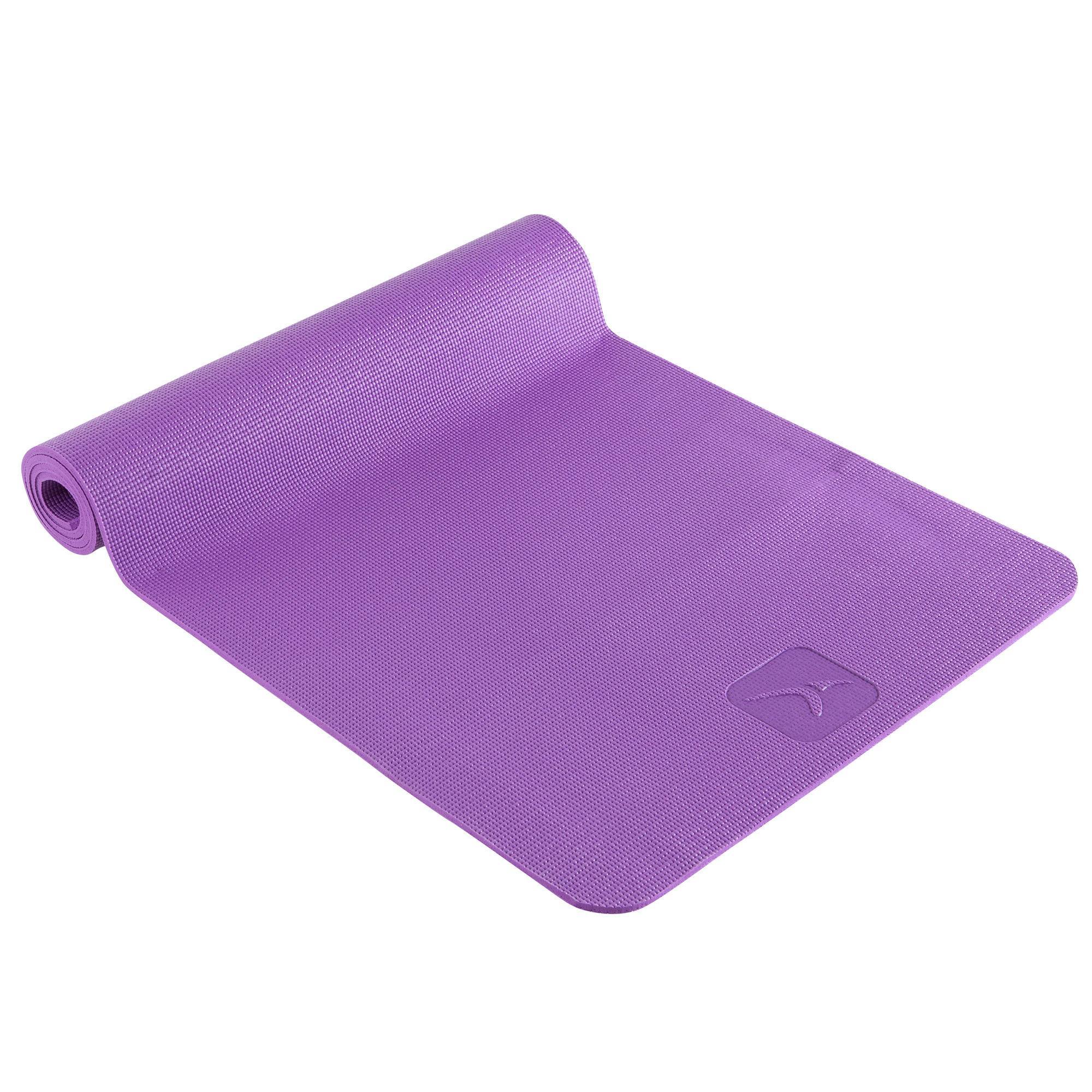 TAPIS YOGA DOUX 8 MM violet Clubs & Collectivités Decathlon Pro