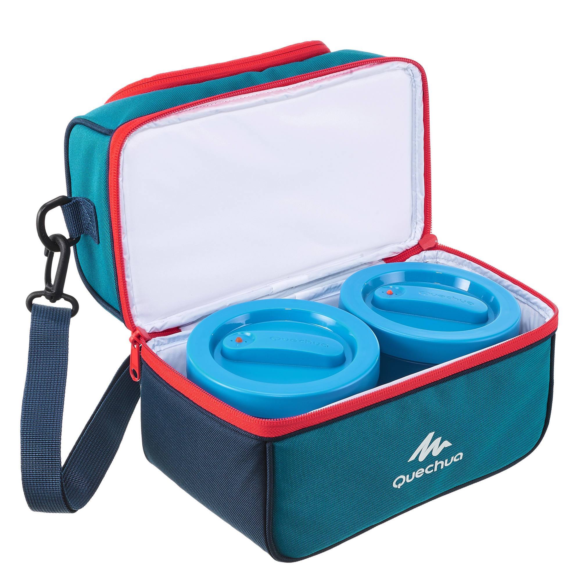Glacière Lunch Box randonnée (avec 2 boîtes alimentaires) 4,4 litre