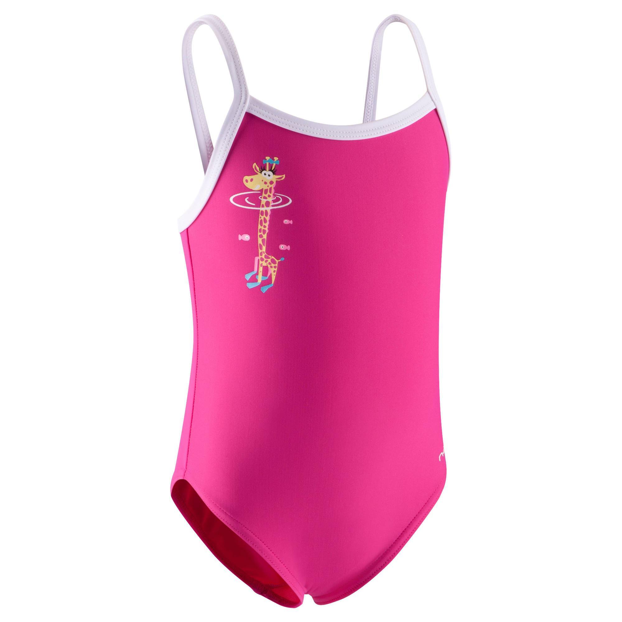 Maillot de bain bébé fille une pièce madina rose gigi ...