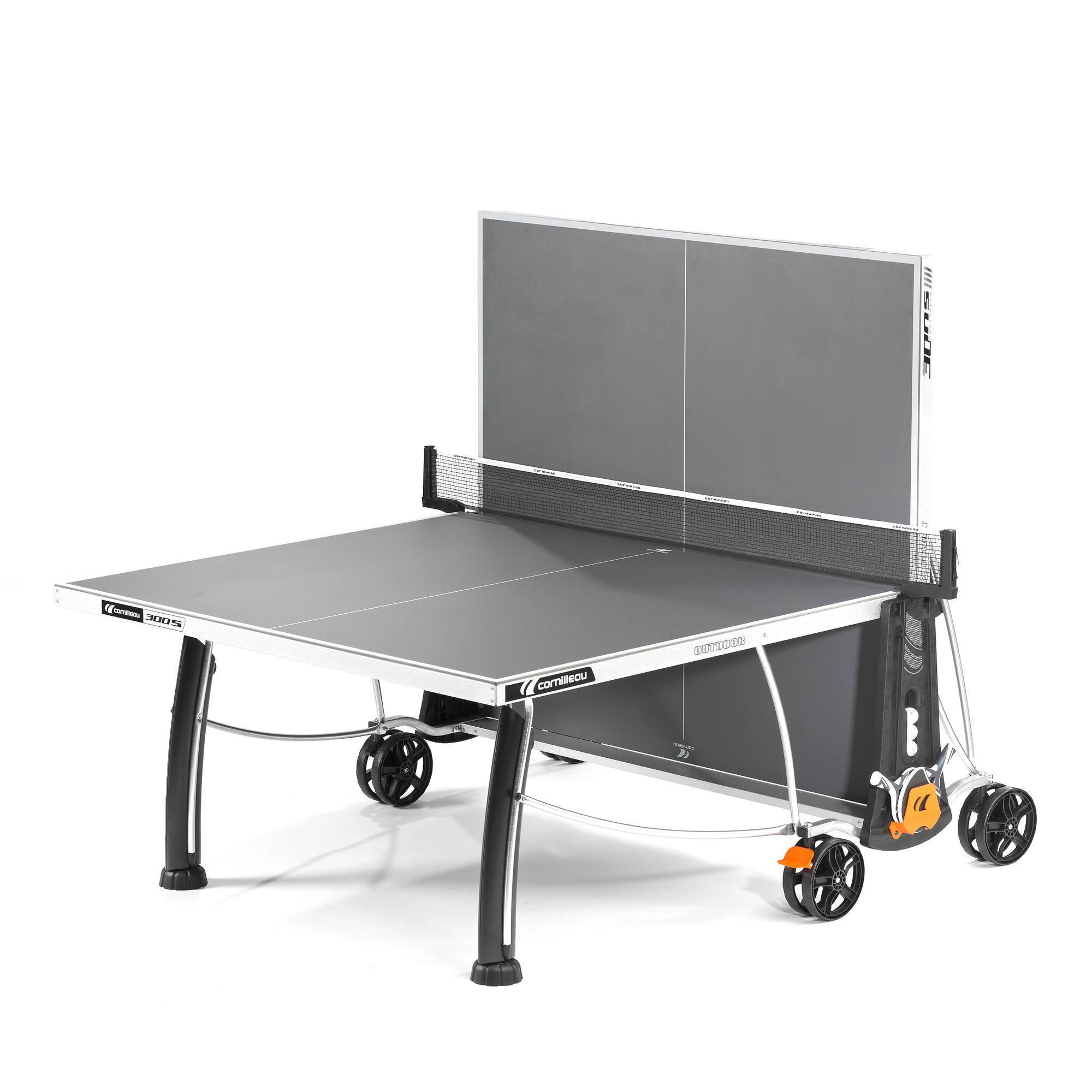 TABLE DE TENNIS DE TABLE FREE CROSSOVER 300S OUTDOOR GRISE Clubs & Collectivités Decathlon Pro