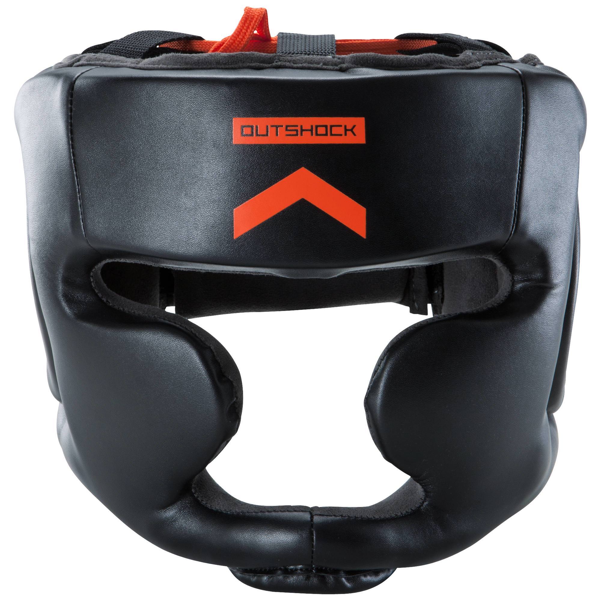 CASQUE DE BOXE 500 INTEGRAL ADULTE ENTRAINEMENT NOIR Clubs & Collectivités Decathlon Pro