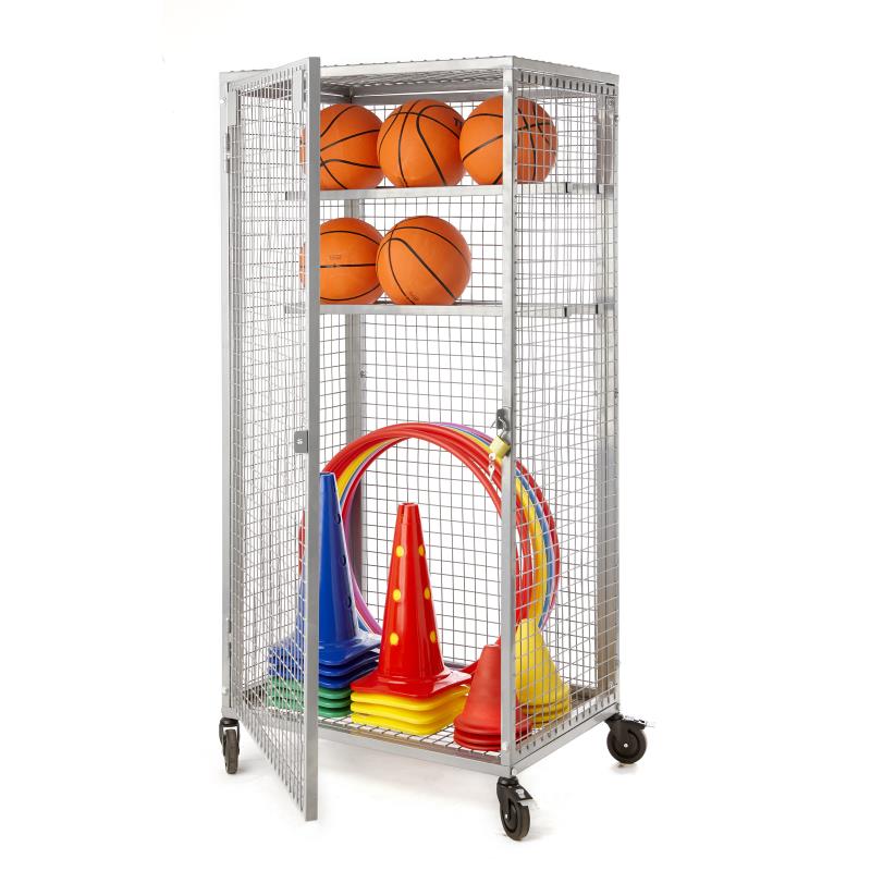 ARMOIRE DE RANGEMENT SPORT ROULANTE 1 PORTE Clubs & Collectivités