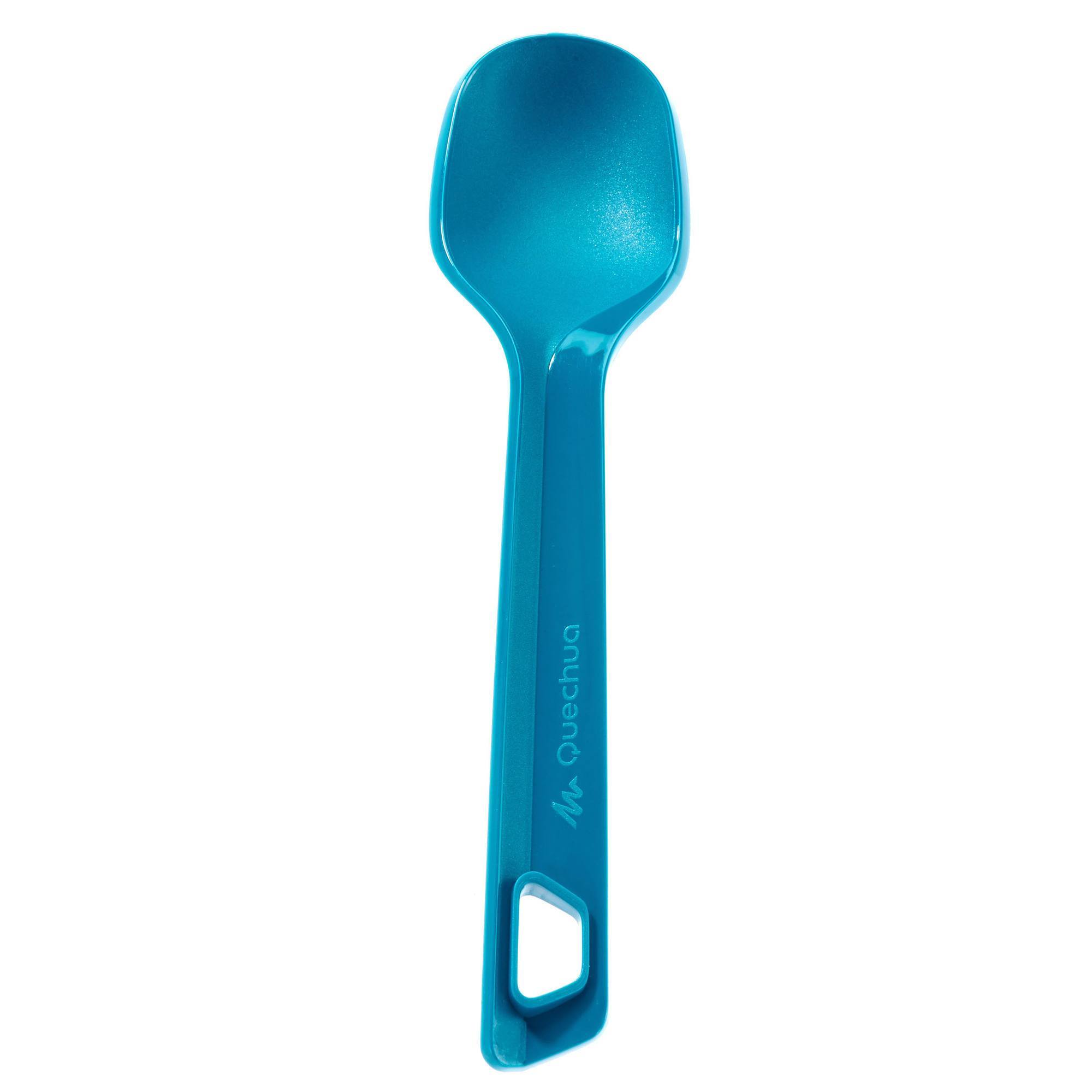 Set De Couverts De Camping Milageto 3 Pièces - Cuillère, Fourchette, Couteau Légers - Parfait Randonnée Et Pique-Nique