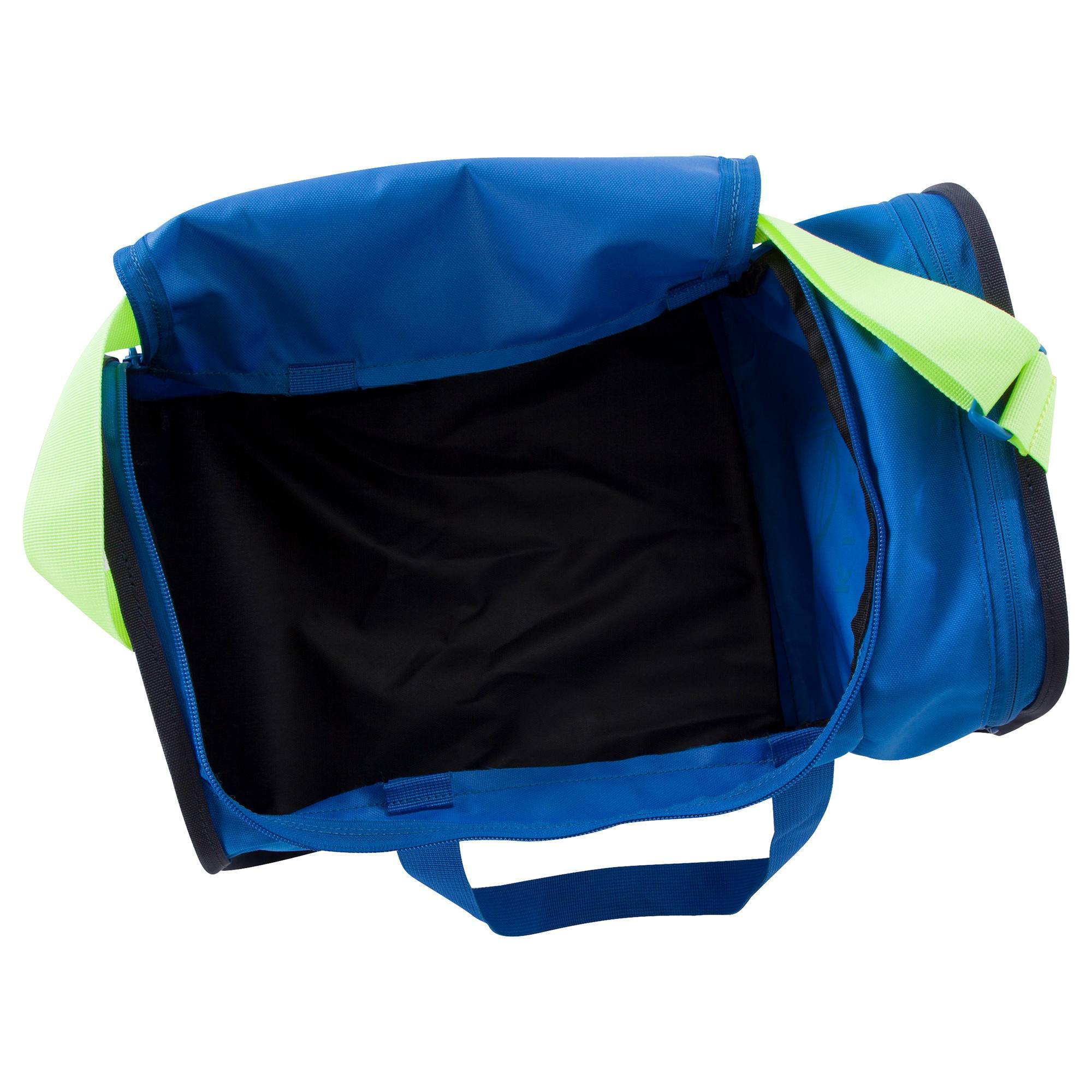 Sac de sports collectifs Kipocket 20 litres bleu jaune Clubs