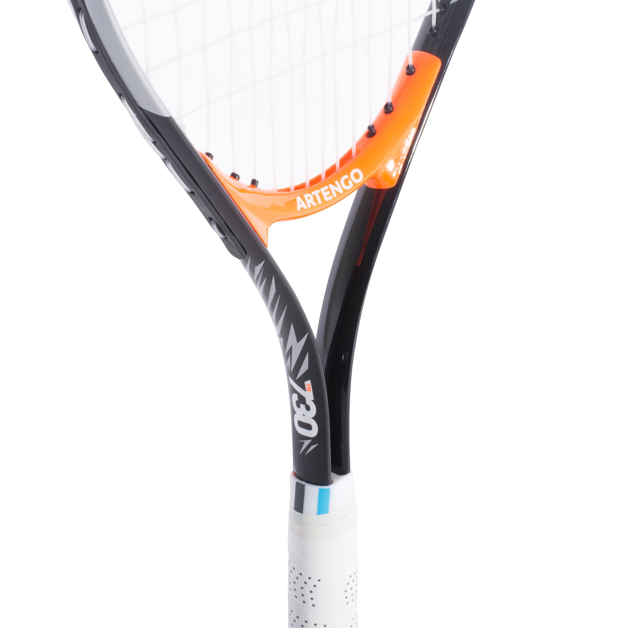 RAQUETTE DE TENNIS ENFANT TR730 TAILLE 25 NOIR ORANGE Clubs & Collectivités Decathlon Pro