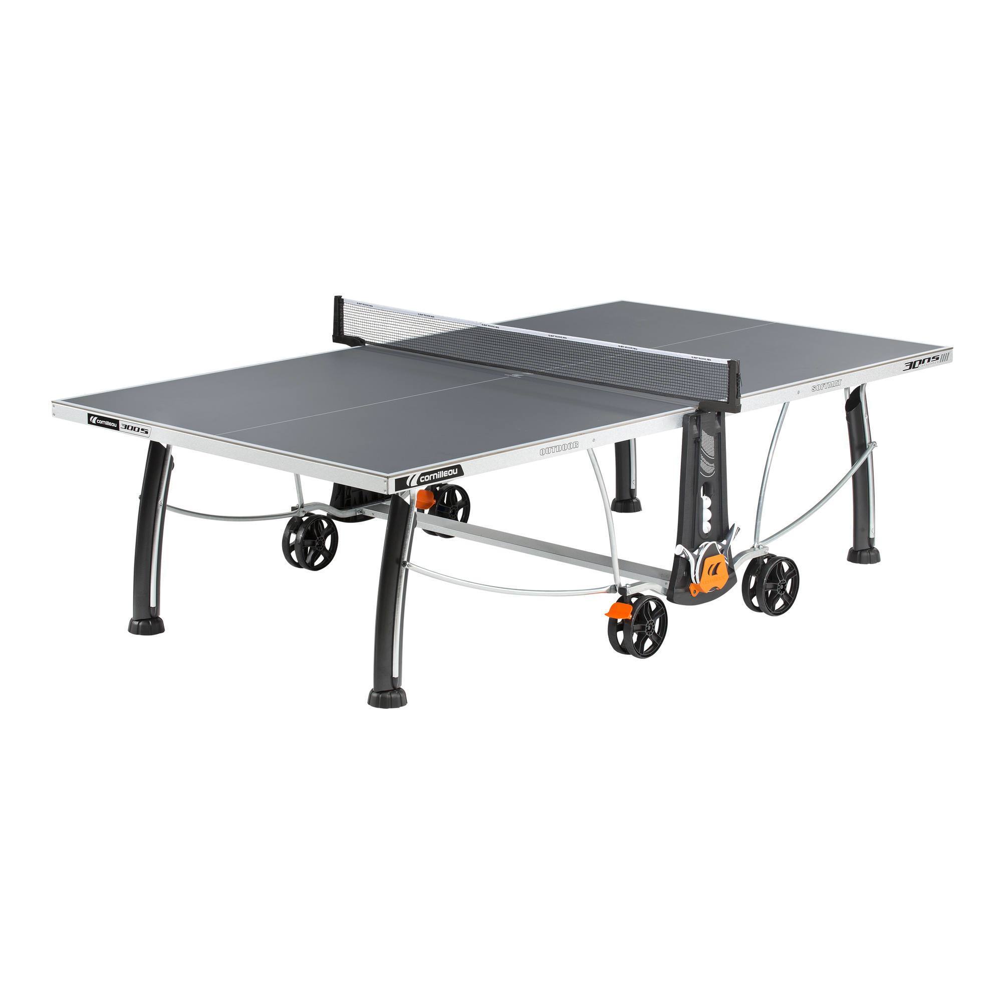 TABLE DE TENNIS DE TABLE FREE CROSSOVER 300S OUTDOOR GRISE Clubs