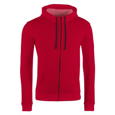 VESTE MOLLETON CLUB 500 ROUGE ADULTE
