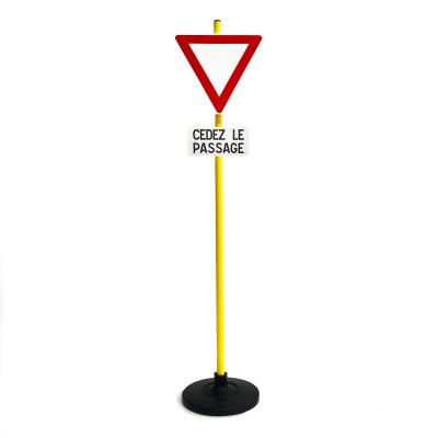 KIT PANNEAU DANGER CEDER LE PASSAGE