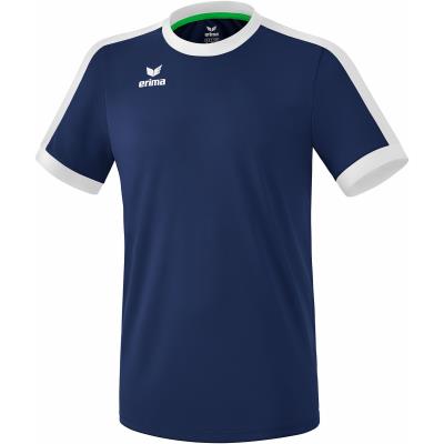 Maillot Erima Retro Star adulte navy/blanc
