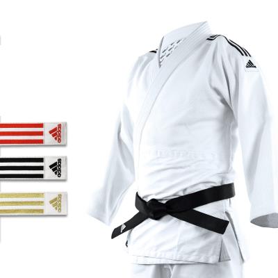 kimono judo compétition adidas j690 bandes or