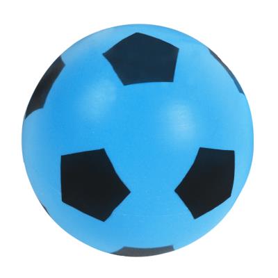 MINI BALLONS MOUSSE BICOLORE BLEU/NOIR 12 cm