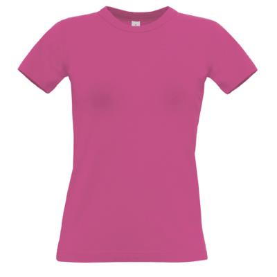 TEE-SHIRT FEMME 190 ROSE FUCHSIA