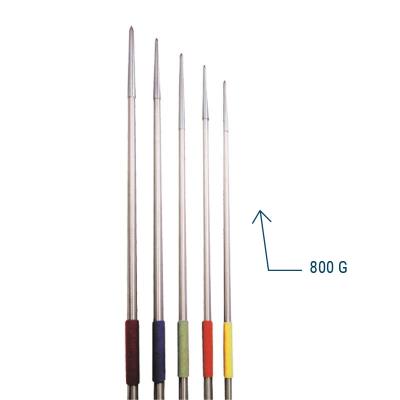 Javelot athlétisme club pointe acier 800g